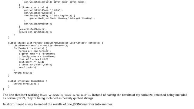 Salesforce: Nesting JSON Generators смотреть онлайн