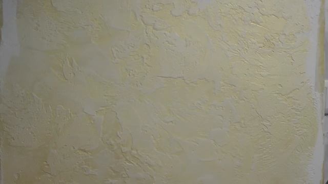 Нанесение золота и воска на декоративную штукатурку смотреть онлайн