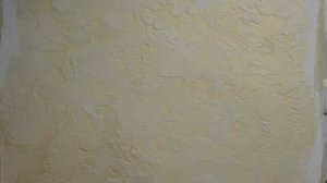 Нанесение золота и воска на декоративную штукатурку