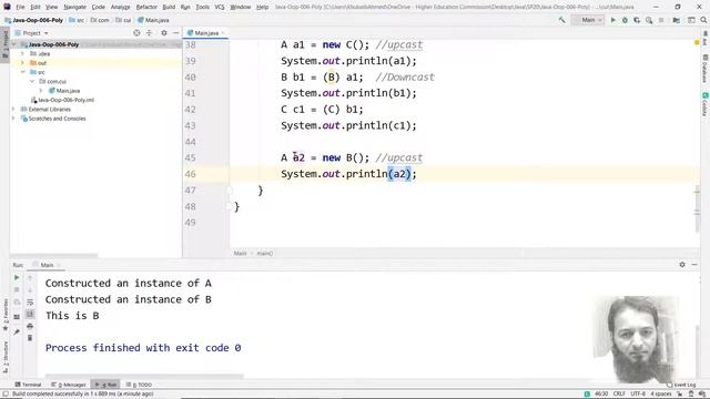 Lecture 15 - OOP - Polymorphism, Downcast, Upcast смотреть онлайн