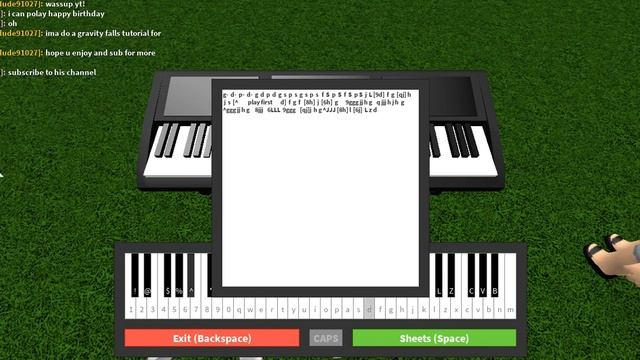 Gravity Falls Roblox Piano TUTORIAL (Easy) | Sheets in Description! смотреть онлайн