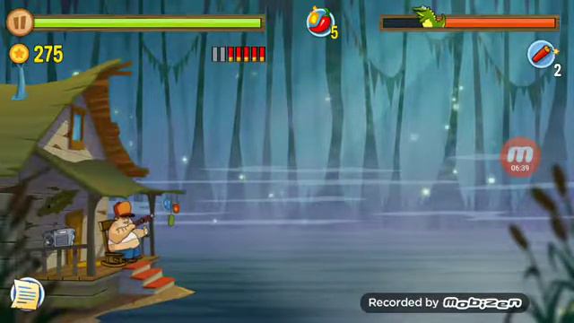 Крокодилы и черепахи это динозавры игра Swamp Attack #1 смотреть онлайн