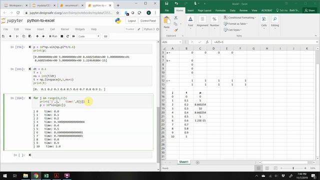 Python example part2 - for loops смотреть онлайн