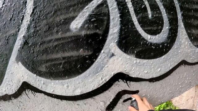 Graffiti throw, tagging, stickers, car and piece in Moscow city. Rebel813 2023 4K смотреть онлайн
