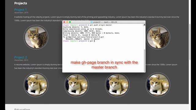 Keep Gh-pages Branch in Sync with Master Branch смотреть онлайн