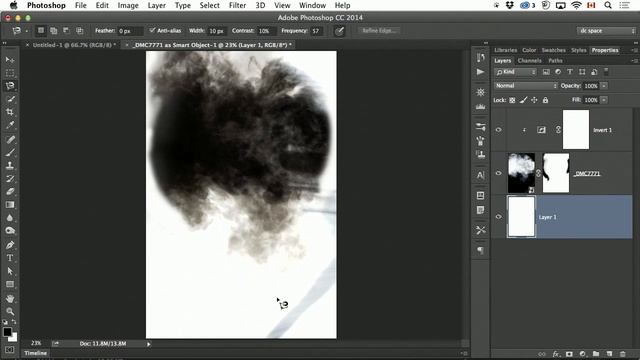 Add a Hazy Effect to Your Images: Create a Smoke Brush смотреть онлайн
