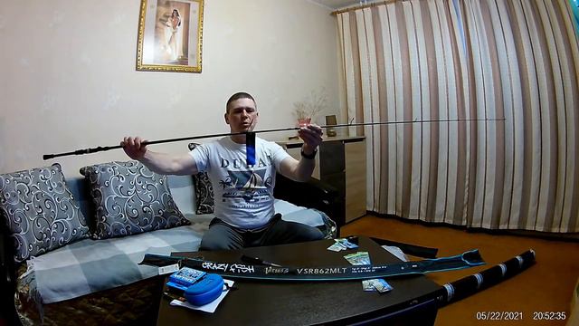 Спиннинг Versus - Crazy Fish.