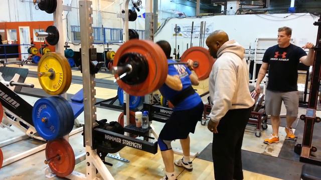 Squat - 355 pounds/161.36 kg - Set 1/7 смотреть онлайн