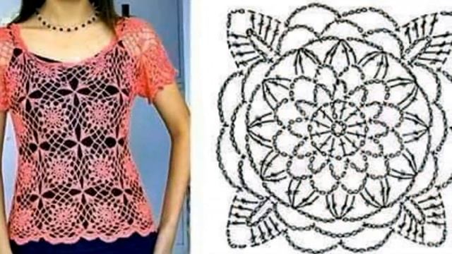 ПОДБОРКА ИНТЕРЕСНЫХ СХЕМ ДЛЯ ВЯЗАНИЯ КРЮЧКОМ смотреть онлайн