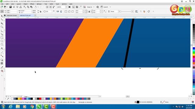 coreldraw | tutorial web button design | in hindi смотреть онлайн