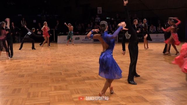 Nikita Ladyzhensky - Ekaterina Sternard RUS | Jive | WDSF Open Youth Latin | GOC 2019 смотреть онлайн