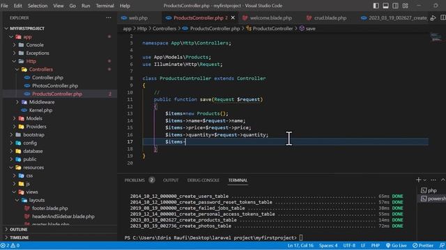 Lesson 7 Laravel 10 CRUD with Validation and Relationship part 1 смотреть онлайн