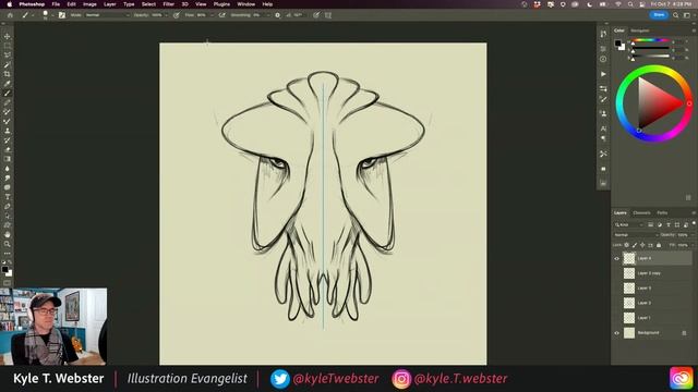 Illustration Masterclass: Draw a Cool Sci-Fi Character смотреть онлайн