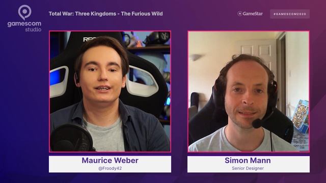 Total War: THREE KINGDOMS - The Furious Wild | Gameplay & Interview | #gamescom2020 | DE + EN смотреть онлайн