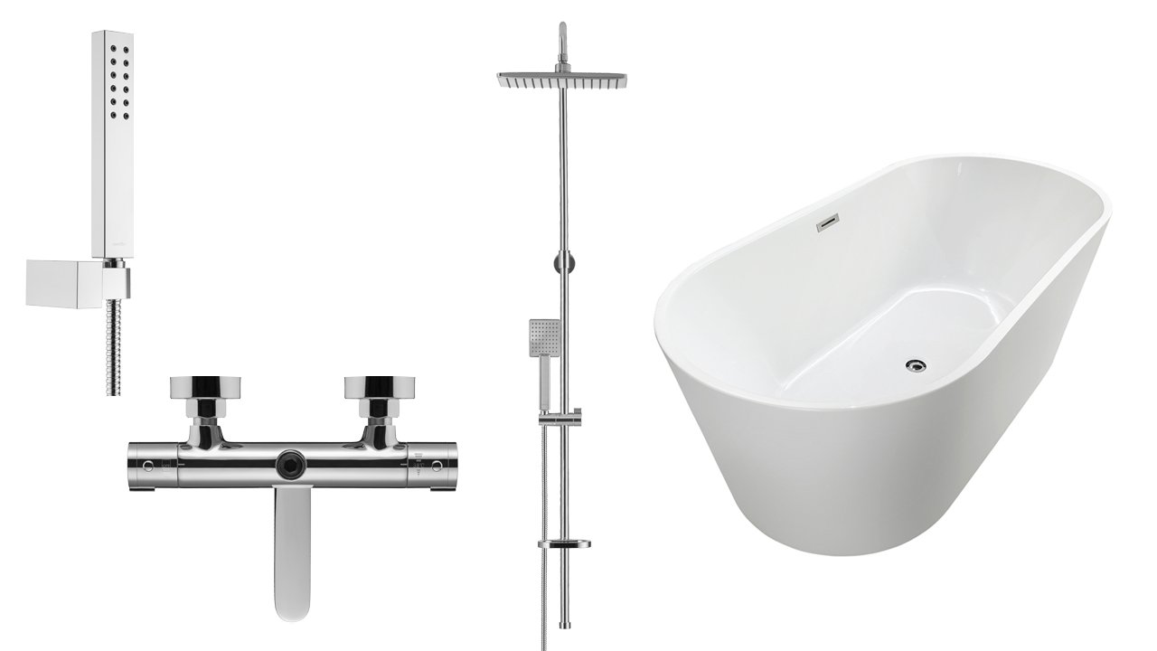 Комплексное решение для ванной комнаты от Swedbe смотреть онлайн