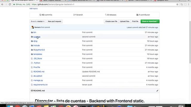 Djangular ( Django + Angular) - Repo - OpenSource смотреть онлайн