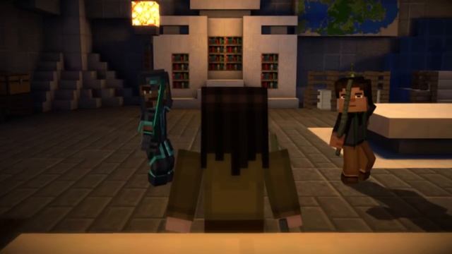 Ivor VS Jesse - Minecraft Story Mode - FINAL ENDING FIGHT [HD] смотреть онлайн