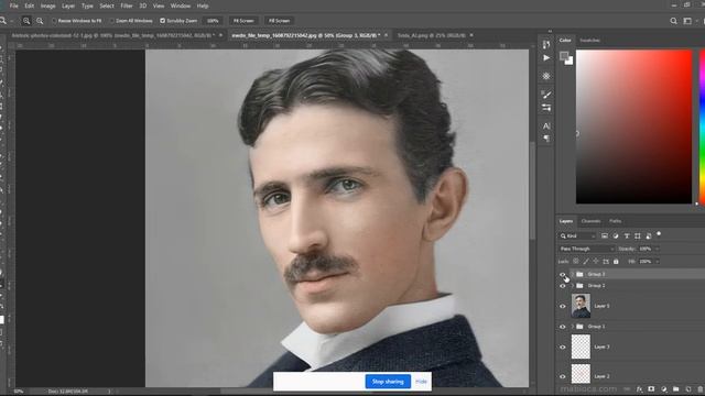 Photo Restoration and Colorize Black and White Photo with Remini, and Photoshop смотреть онлайн