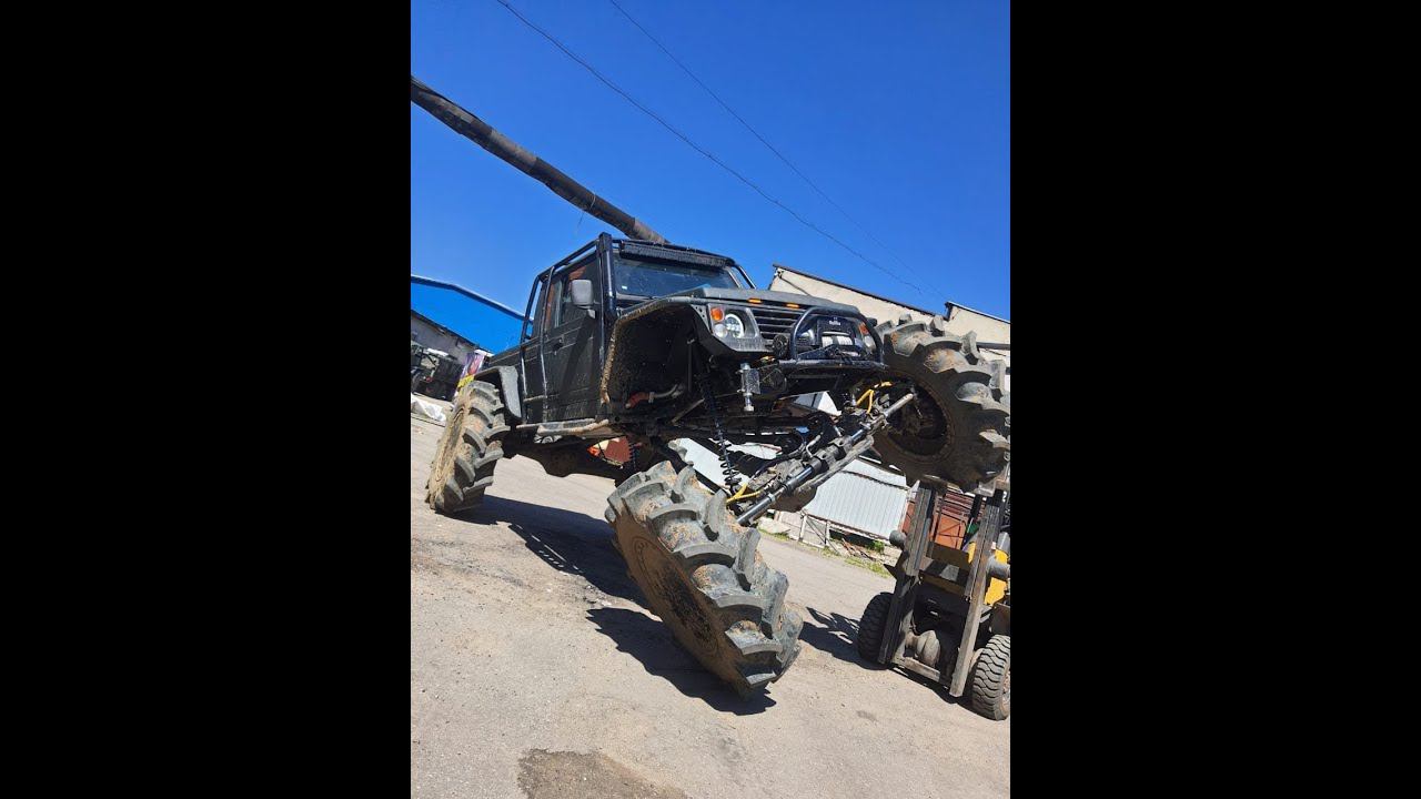 Suzuki Samurai, мосты Unimog, 3uz 4.3l  300 л.с.