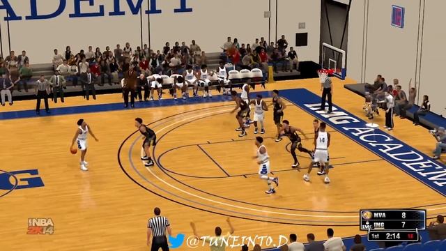 Montverde vs IMG Academy | NBA 2K14 HS HOOPS! смотреть онлайн
