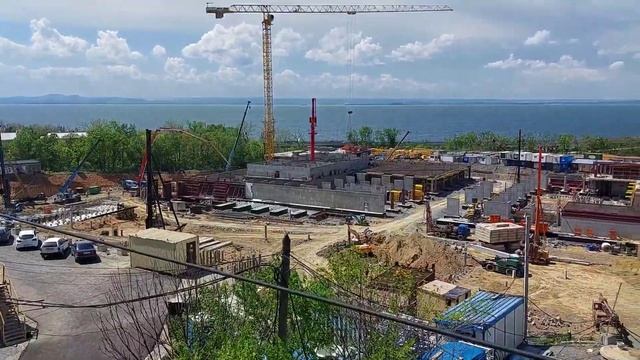 Амурский залив/Побережье моря/Обзор с виадука/Владивосток смотреть онлайн