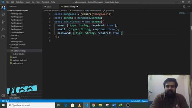 How to create schemas in mongoose for mongoDB | MERN Stack Tutorial 2020 (Hindi/Urdu) Part 3 смотреть онлайн