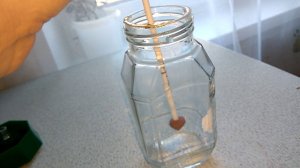 Денсиметр (ареометр) своими руками из подручных средств для лабораторной работы по физике.