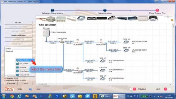TVR Selection Software