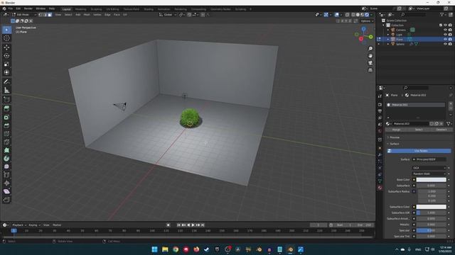 Making Grass Ball In Blender 3.6 Full Tutorial in Urdu-Hindi смотреть онлайн