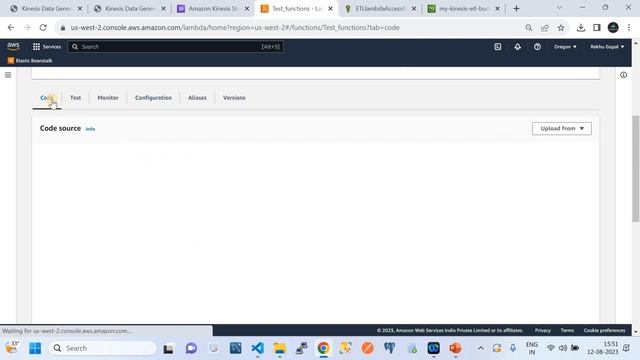 ETL | Amazon Kinesis Data Stream | AWS Lambda | S3 | Kinesis to Amazon S3 Bucket using AWS Lambda смотреть онлайн