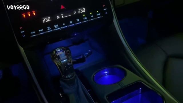 Toyota Avalon Mood Lighting Installed | Rainbow Kit | Starfall Pattern Trim смотреть онлайн