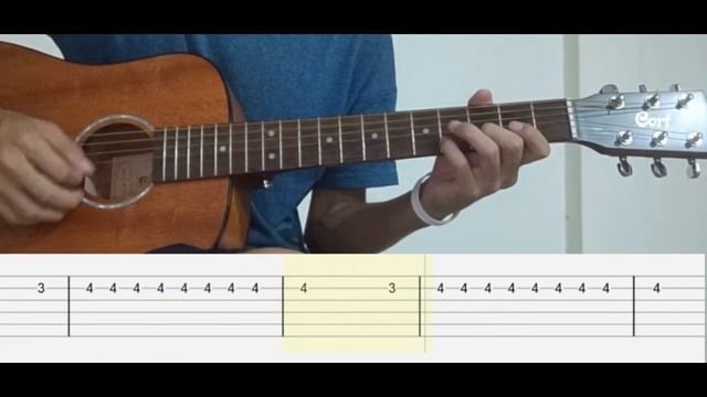 Lady Gaga - Judas (Easy Guitar Tutorial Tabs) смотреть онлайн