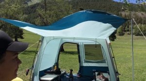 Путешествуем на Ларгусе, Аксаутское Ущелье, Кавказские Горы, мини Кемпер. Отдых дикарями