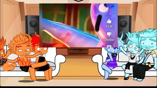 PAST Ember AND Wades PARENTS Reacts TO Future! || Gacha reacts смотреть онлайн