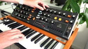 Behringer Poly D synthesizer | Play (sounds demo)