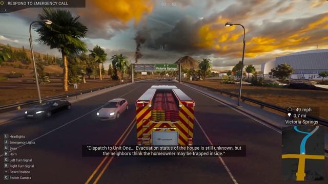 big fire in the garage _ Fire Fighting Simulator - The Squad смотреть онлайн
