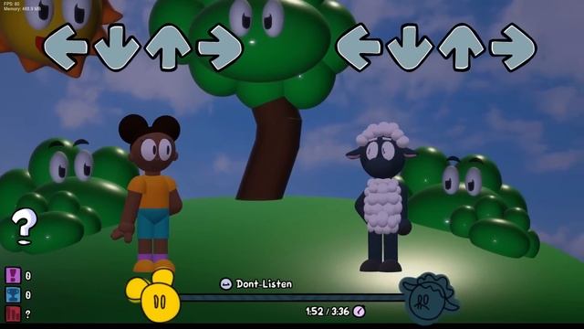 Friday Night Funkin' - Amanda vs Wooly (Don't Listen) - Amanda The Adventurer x FNF смотреть онлайн