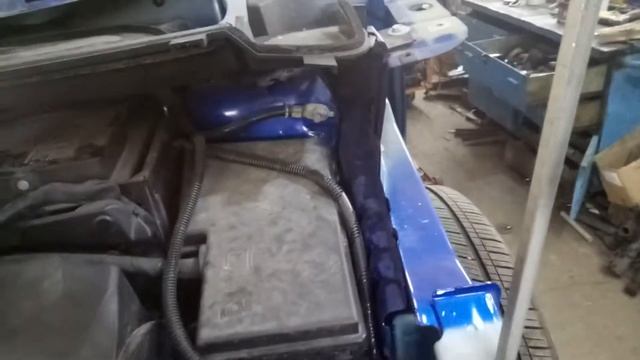 Ford Escape лобовой удар смотреть онлайн