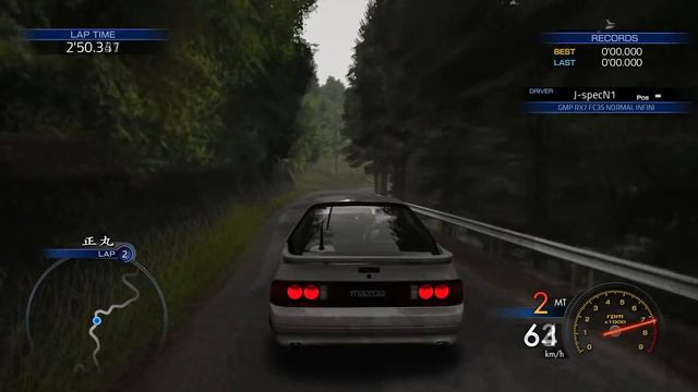 Assetto Corsa FC3S RX-7 Infini Shomaru Pass Initial-D Style смотреть онлайн