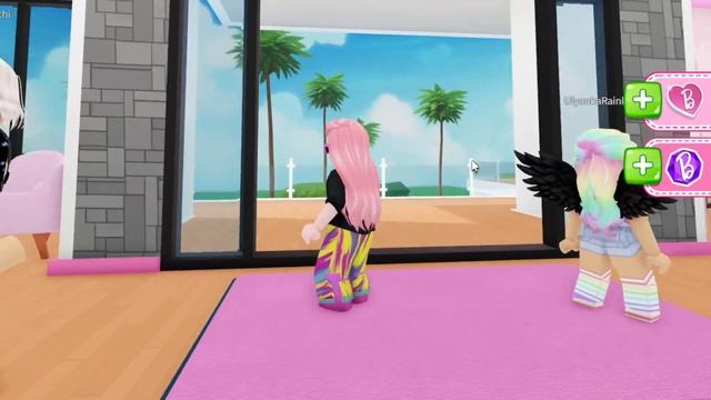 ПРИГЛАСИЛА ЙОШИ И УЛЮ В ДОМ МЕЧТЫ БАРБИ! Roblox Barbie Dreamhouse Tycoon Beta смотреть онлайн