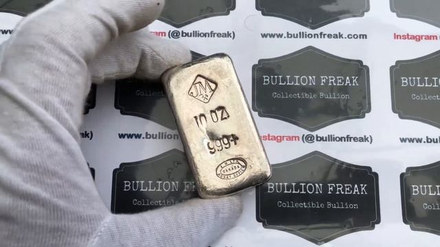 Johnson Matthey Vintage 10 oz Silver Bar Tier 1 - Only 50 Mintage смотреть онлайн