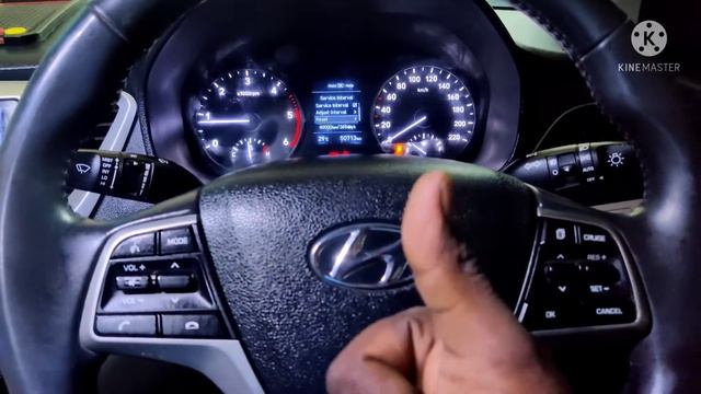 Hyundai Verna i20 creta Reset service interval indicator after oil change Reset Engine oil Reminder смотреть онлайн