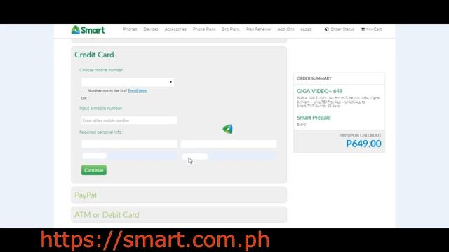 Как пополнить мобильный интернет smart на филиппинах банковской картой, без визита к бабушкам :-) смотреть онлайн