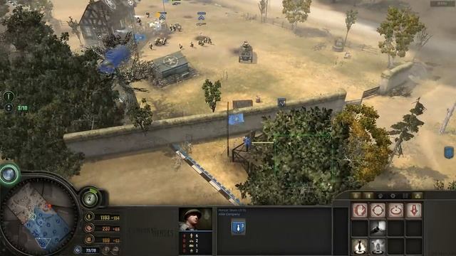 Let's Play Company of Heroes Mission 5 смотреть онлайн