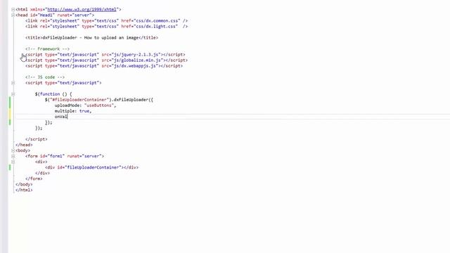 DevExtreme: Getting Started with the HTML 5 File Uploader смотреть онлайн