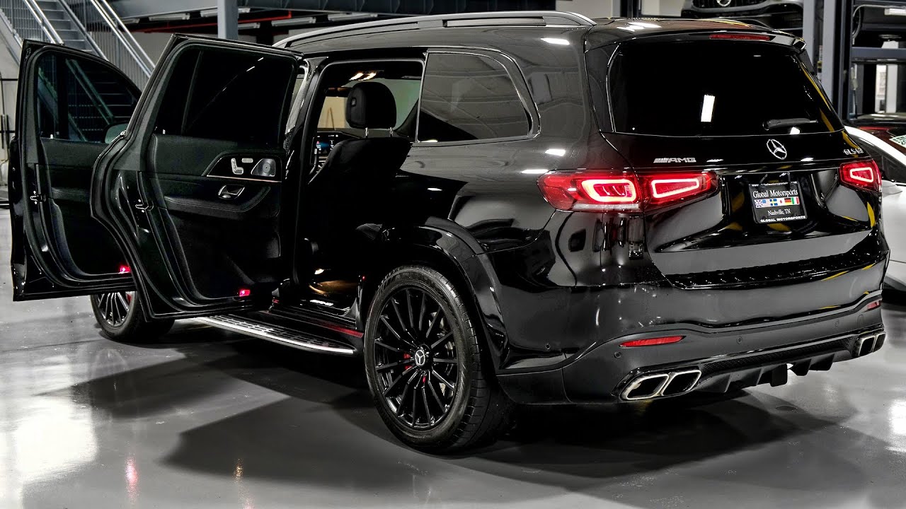 2022 Mercedes GLS AMG 63 - Exterior and interior Details смотреть онлайн