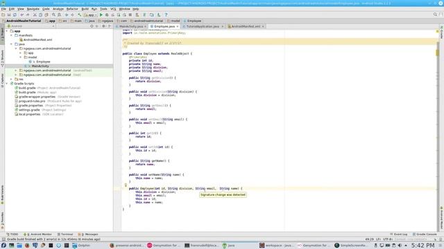 Realm for Android Tutorial - 1 смотреть онлайн