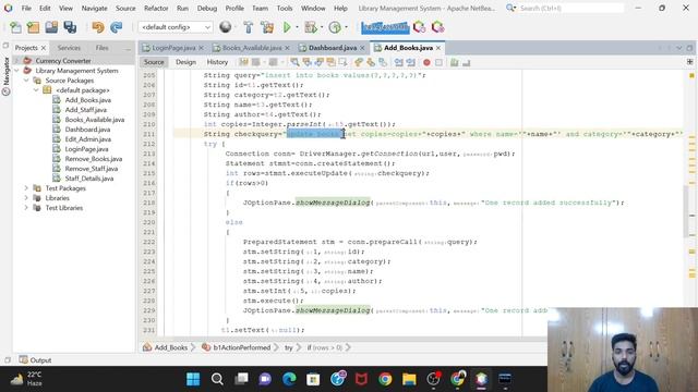 Library Management System | Java and Mysql | Part -6 смотреть онлайн