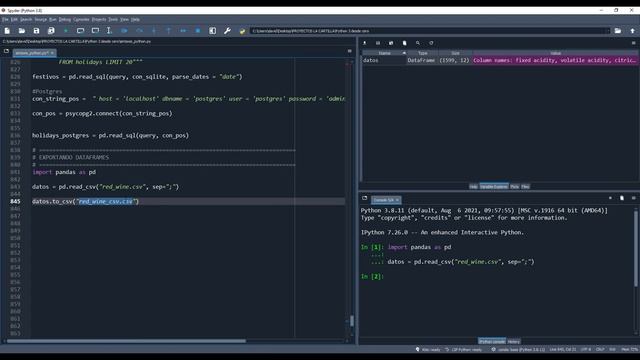 37. Pandas - Exportando dataframes a CSV, Excel, JSON+ | Curso de Python 3 desde Cero | La Cartilla смотреть онлайн