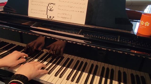 undertale - dogsong piano cover смотреть онлайн
